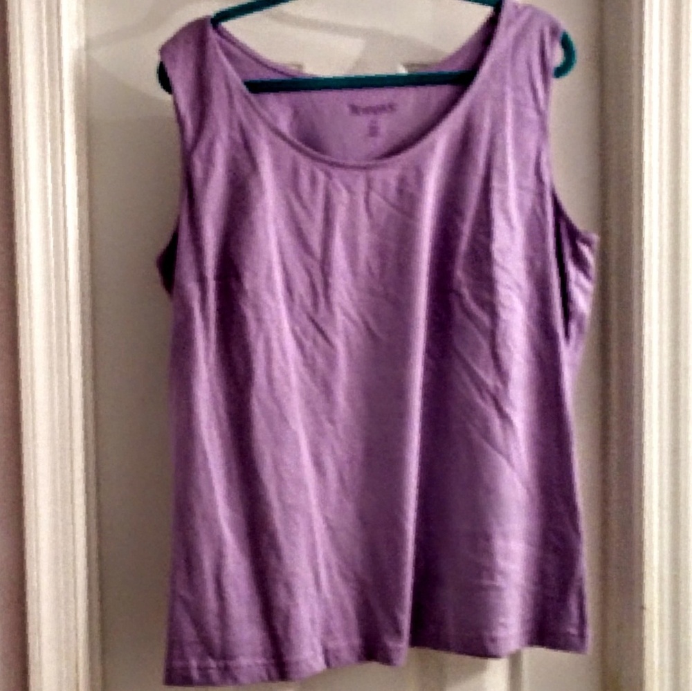 NWOT! Roaman's Lavender Lilac Tank